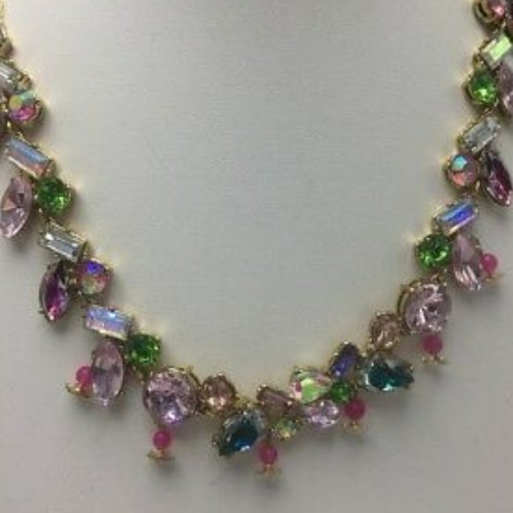 Betsey Johnson Jewelry - Betsey Johnson Mixed Stone Collar Necklace
